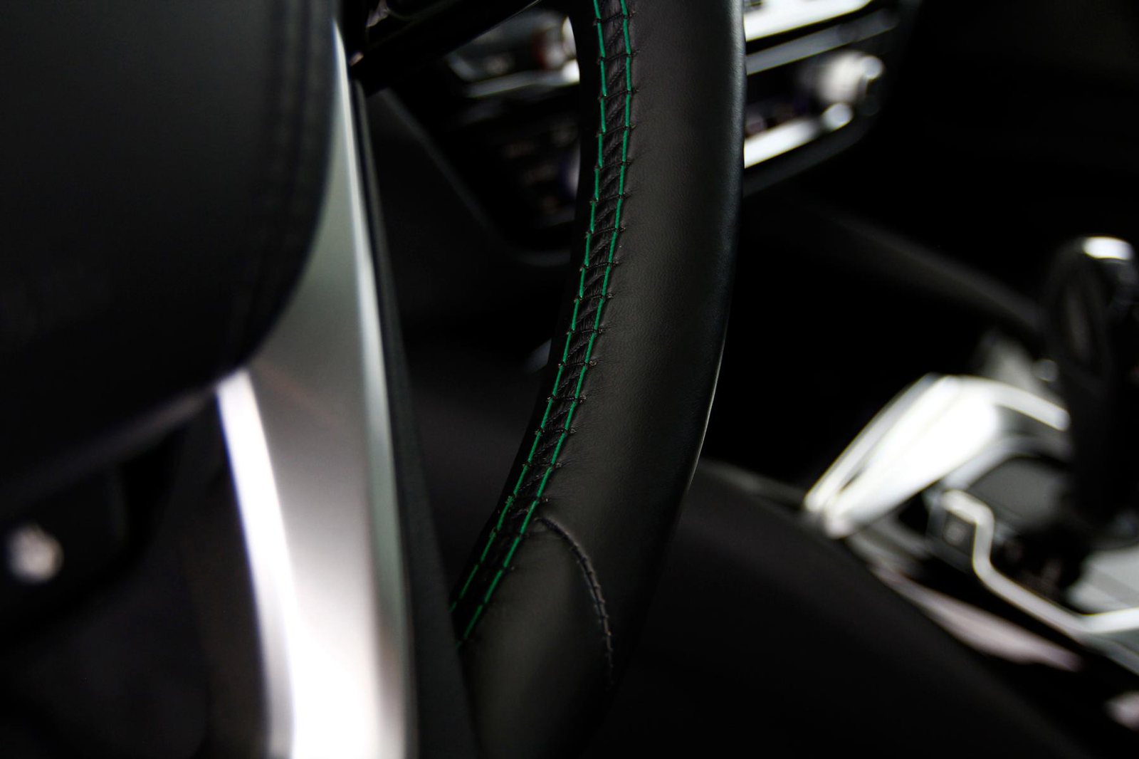 Alpina B5 Touring - Alpina stiksel in stuurwiel