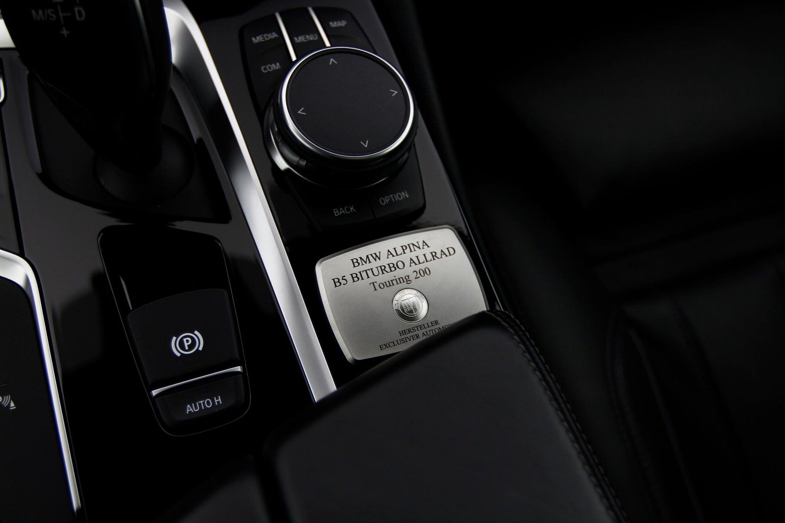 Alpina B5 Touring - Plaatje met nummering